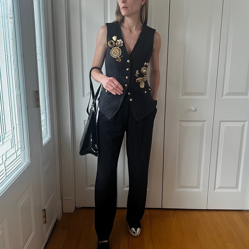 Dynamite High Waisted Wide leg Trouser - Picture 3 of 11